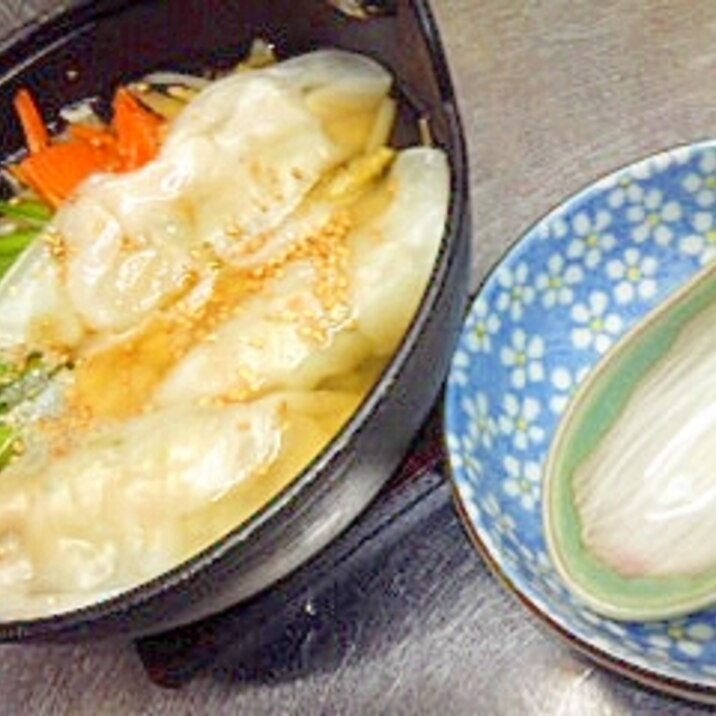 ★５０円で豪華水餃子★